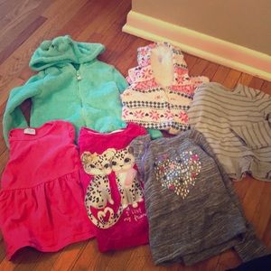 Winter top lot toddler